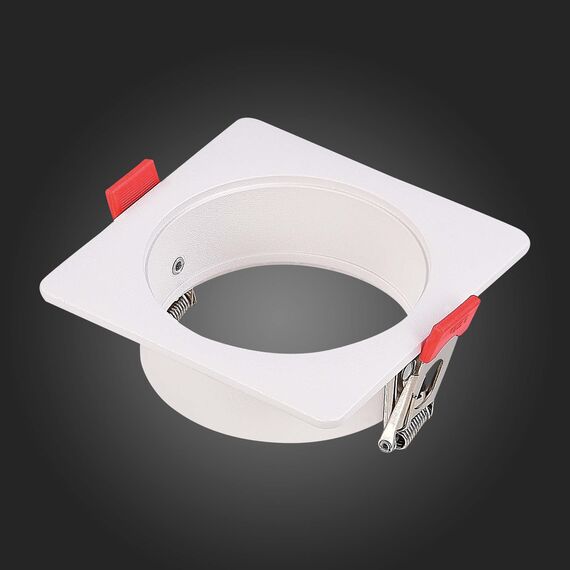 ST052.508.01 Встраиваемый корпус для светодиодного модуля серии ST850, ST851 ST-Luce Белый SHIFT, изображение 2