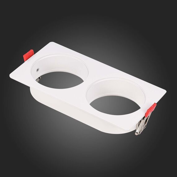 ST052.508.02 Встраиваемый корпус для светодиодного модуля серии ST850, ST851 ST-Luce Белый SHIFT, изображение 2