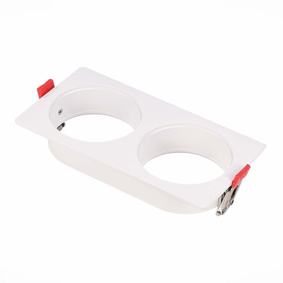 ST052.508.02 Встраиваемый корпус для светодиодного модуля серии ST850, ST851 ST-Luce Белый SHIFT, изображение 3