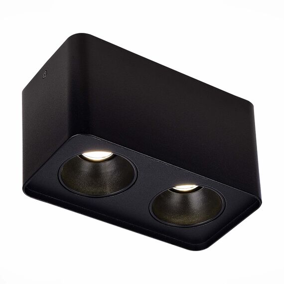 ST053.402.02 Накладной корпус для светодиодного модуля серии ST850, ST851 ST-Luce Черный SHIFT, изображение 4