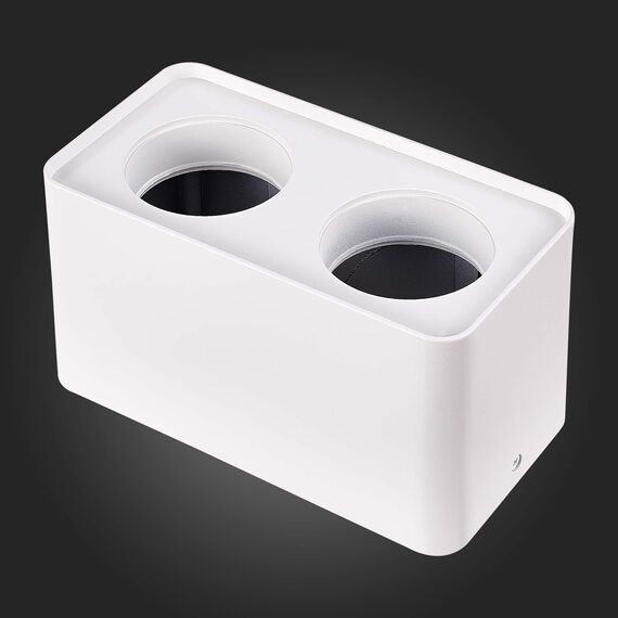 ST053.502.02 Накладной корпус для светодиодного модуля серии ST850, ST851 ST-Luce Белый SHIFT, изображение 2