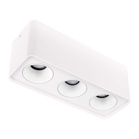 ST053.502.03 Накладной корпус для светодиодного модуля серии ST850, ST851 ST-Luce Белый SHIFT, изображение 5