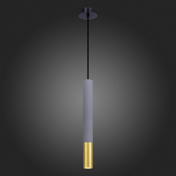 ST154.703.01 Светильник подвесной Серый GU10 1*5W IP20 D55xH410 180-240V Без ламп Подвесные светильники, изображение 2