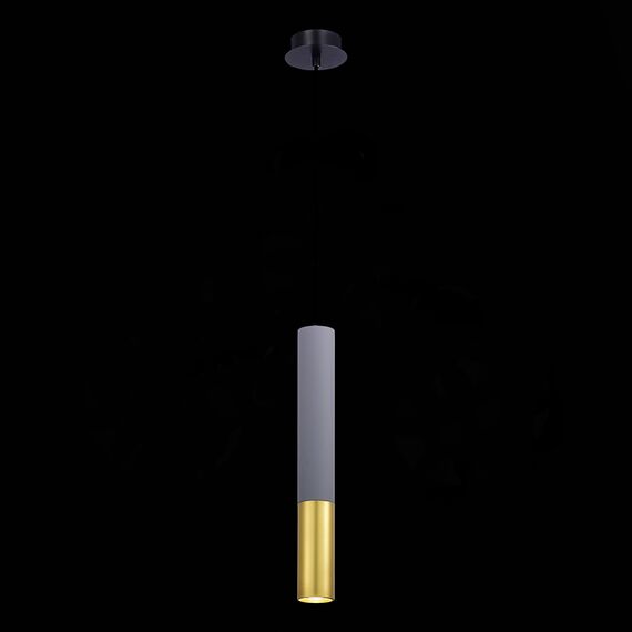 ST154.713.01 Светильник подвесной Серый GU10 1*5W IP20 D55xH510 180-240V Без ламп Подвесные светильники