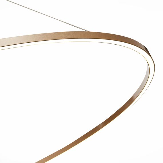 ST605.203.72 Cветильник подвесной SMART ST-Luce Золотистый/Белый LED 1*72W 2800-6500K AURA, изображение 5