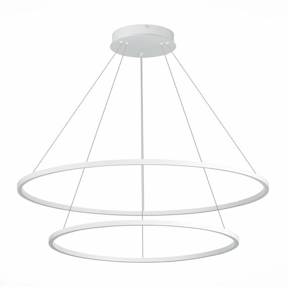 ST605.503.91 Cветильник подвесной SMART ST-Luce Белый/Белый LED 1*91W 2800-6500K AURA, изображение 4