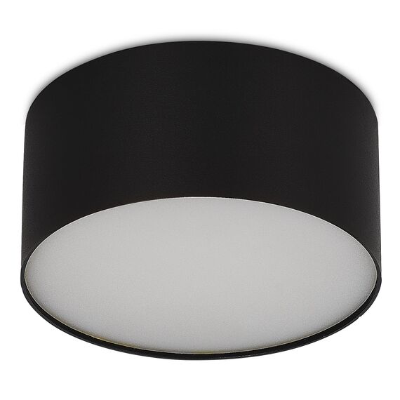 ST606.432.12 Светильник потолочный Черный LED 1*12W 3000K 1 080Lm Ra>85 120° IP20 D120xH55 185-265V Накладные светильники, изображение 4