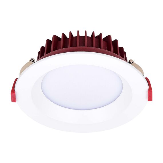 ST752.548.18 Св-к встр. Белый LED 1*18W 4000K 1 440Lm Ra80 100° IP44 D140xH52 100-240VV Встраиваемые светильники, изображение 4