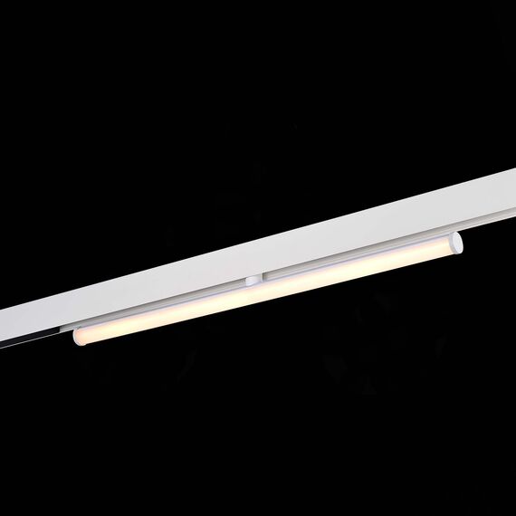 ST803.536.10 Магнитный трековый светильник Белый LED 1*10W 3000K 1 200Lm Ra&gt;90 120° IP20 L604xW28xH8 SKYLINE 48