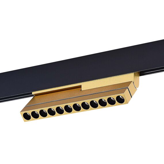 ST805.236.12 Магнитный трековый светильник Золотистый LED 1*12W 3000K 450Lm Ra>90 36° IP20 L220xW22x SKYLINE 48, изображение 4