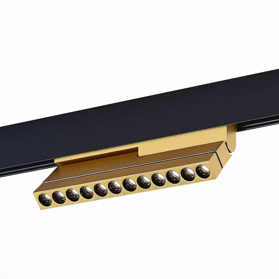 ST805.246.12 Магнитный трековый светильник Золотистый LED 1*12W 4000K 550Lm Ra>90 36° IP20 L220xW22x SKYLINE 48, изображение 3