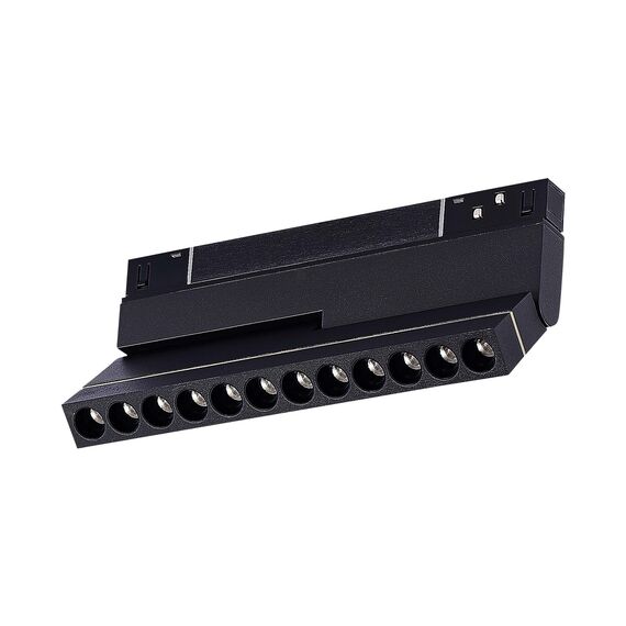 ST805.436.12 Магнитный трековый светильник Черный LED 1*12W 3000K 450Lm Ra>90 36° IP20 L220xW22xH117 SKYLINE 48, изображение 5