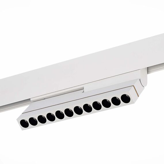 ST805.546.12 Магнитный трековый светильник Белый LED 1*12W 4000K 500Lm Ra>90 36° IP20 L220xW22xH117 SKYLINE 48, изображение 4