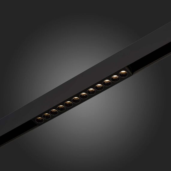 ST806.446.12 Магнитный трековый светильник Черный LED 1*12W 4000K 550Lm Ra>90 36° IP20 L220xW22xH44 SKYLINE 48, изображение 2