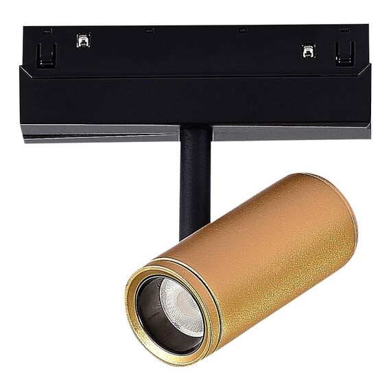 ST808.236.08 Магнитный трековый светильник Золотистый LED 1*8W 3000K 550Lm Ra>90 36° IP20 D42xH135 4 SKYLINE 48, изображение 5