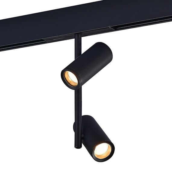 ST808.436.16 Магнитный трековый светильник Черный LED 1*16W 3000K 950Lm Ra>90 36° IP20 D45xH240 48VV SKYLINE 48, изображение 3