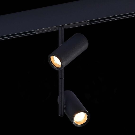 ST808.446.16 Магнитный трековый светильник Черный LED 1*16W 4000K 1 200Lm Ra&gt;90 36° IP20 D45xH240 48 SKYLINE 48