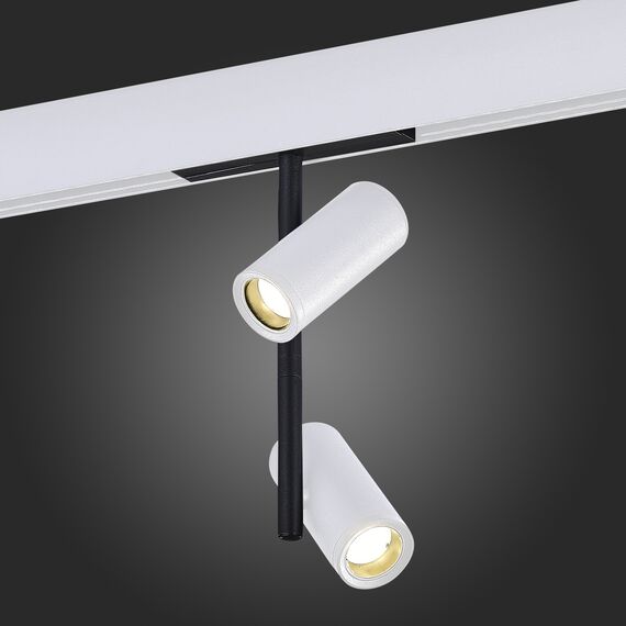 ST808.536.16 Магнитный трековый светильник Белый LED 1*16W 3000K 1 100Lm Ra>90 36° IP20 D45xH240 48V SKYLINE 48, изображение 2