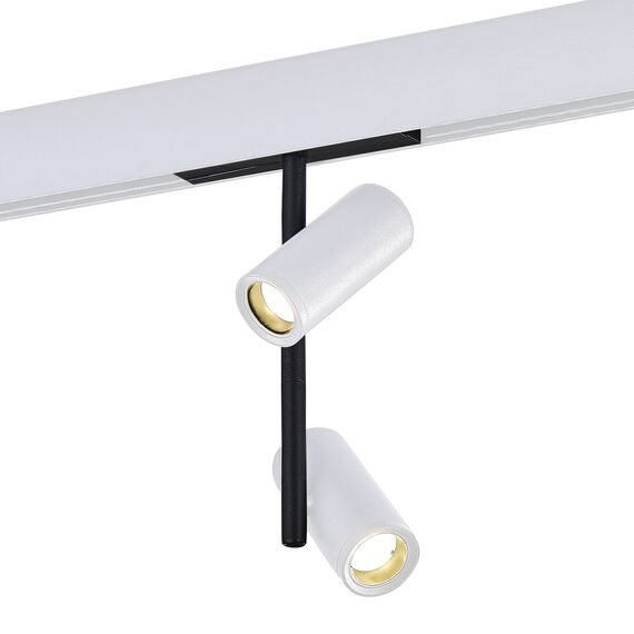 ST808.536.16 Магнитный трековый светильник Белый LED 1*16W 3000K 1 100Lm Ra>90 36° IP20 D45xH240 48V SKYLINE 48, изображение 3