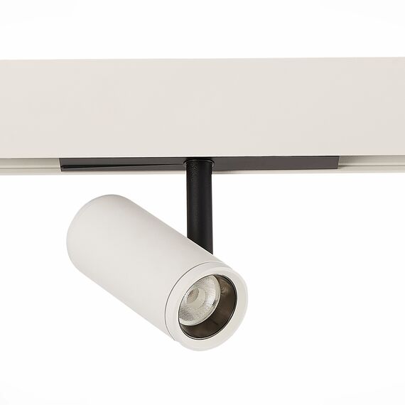 ST808.546.08 Магнитный трековый светильник Белый, Черный LED 1*8W 4000K 650Lm Ra>90 36° IP20 D42xH13 SKYLINE 48, изображение 4