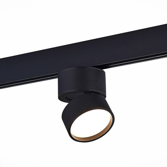 ST809.436.09 Магнитный трековый светильник Черный LED 1*9W 3000K 500Lm Ra>90 120° IP20 D85xH126 48V SKYLINE 48, изображение 3