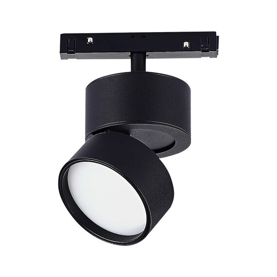 ST809.436.09 Магнитный трековый светильник Черный LED 1*9W 3000K 500Lm Ra>90 120° IP20 D85xH126 48V SKYLINE 48, изображение 5