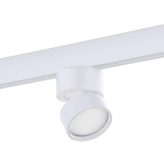 ST809.536.09 Магнитный трековый светильник Белый LED 1*9W 3000K 550Lm Ra>90 120° IP20 D85xH126 48V SKYLINE 48, изображение 4