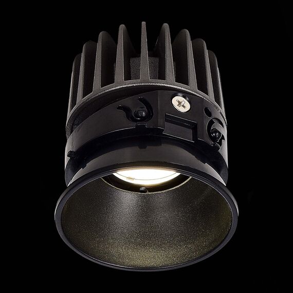 ST851.438.12 Светодиодный модуль Черный LED 1*12W 3000K 960Lm Ra&gt;90 36°IP20 D69xH85 220-240V(глянец) SHIFT