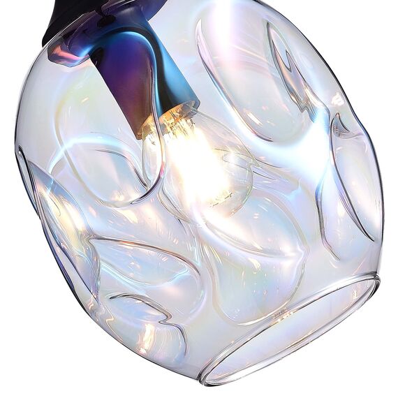 SL1188.403.01 Подвес ST-Luce Черный/Радужный E14 1*40W IDESIA, изображение 5