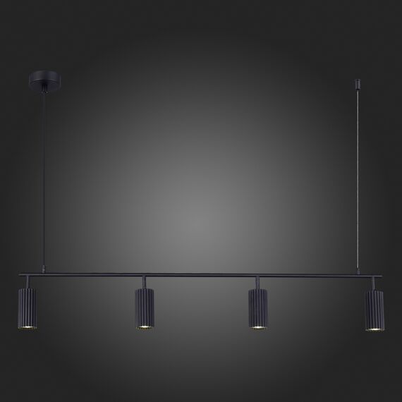 SL1213.403.04 Светильник подвесной ST-Luce Черный/Черный GU10 4*5W 4000K KENDO, изображение 2