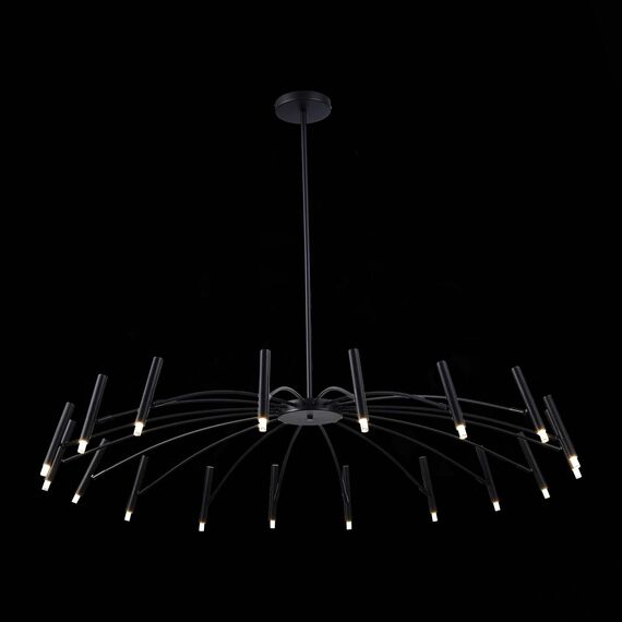 SL1214.402.18 Светильник потолочный ST-Luce Черный/Черный G9 LED 18*5W 4000K SPIDEY