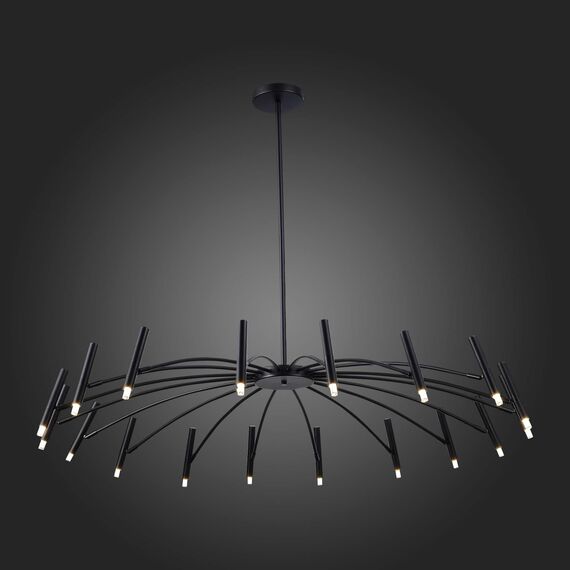 SL1214.402.18 Светильник потолочный ST-Luce Черный/Черный G9 LED 18*5W 4000K SPIDEY, изображение 2