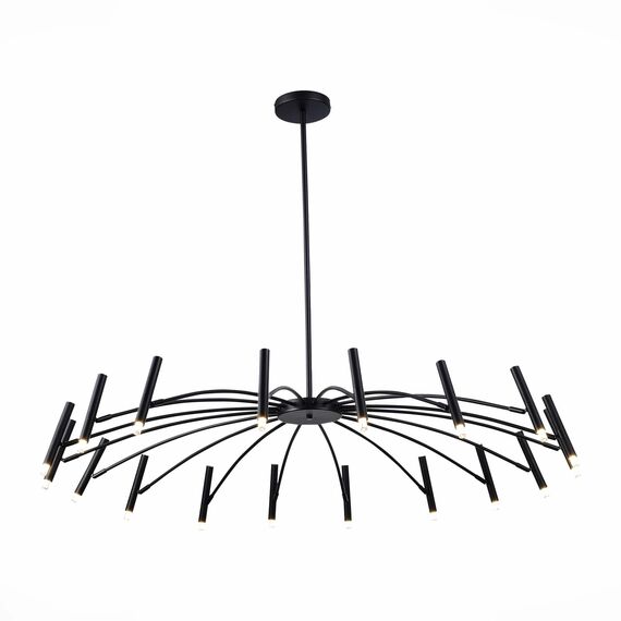 SL1214.402.18 Светильник потолочный ST-Luce Черный/Черный G9 LED 18*5W 4000K SPIDEY, изображение 3