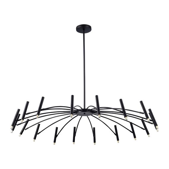 SL1214.402.18 Светильник потолочный ST-Luce Черный/Черный G9 LED 18*5W 4000K SPIDEY, изображение 4