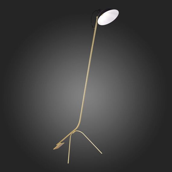 SL1803.205.01 Торшер ST-Luce Золотистый, Черный/Черный E27 1*60W JARRO, изображение 2