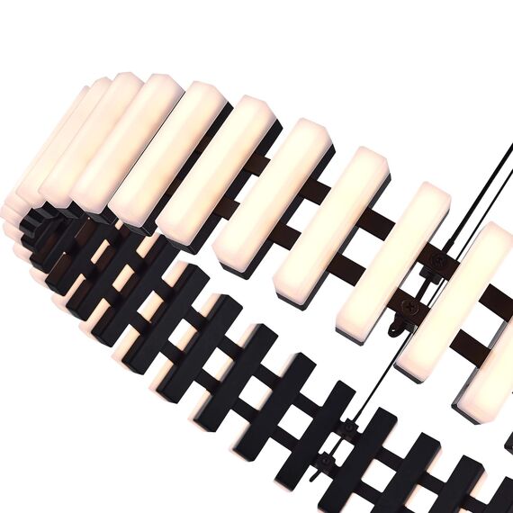 SL6203.403.25 Люстра подвесная ST-Luce Черный/Белый LED 1*25W 3000K ESTENSE, изображение 5