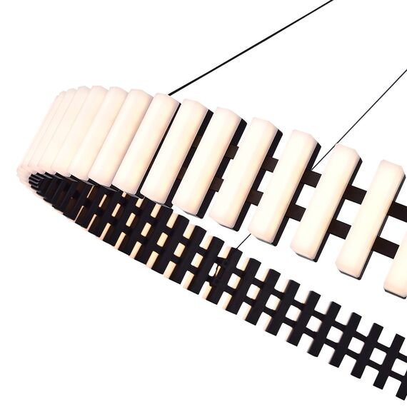 SL6203.403.40 Люстра подвесная ST-Luce Черный/Белый LED 1*40W 3000K ESTENSE, изображение 5