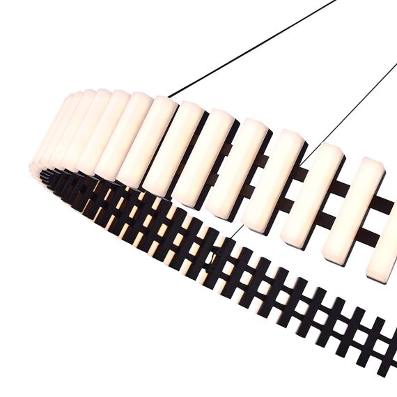 SL6203.403.50 Люстра подвесная ST-Luce Черный/Белый LED 1*50W 3000K ESTENSE, изображение 5