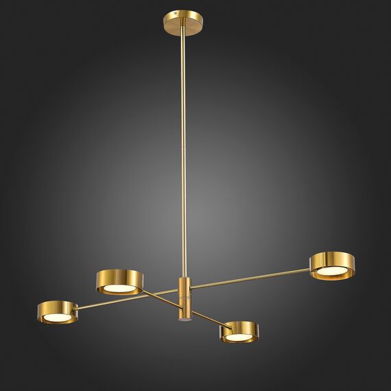 SL6504.302.04 Светильник потолочный ST-Luce Латунь/Латунь LED 4*5W 3000K VICO, изображение 2