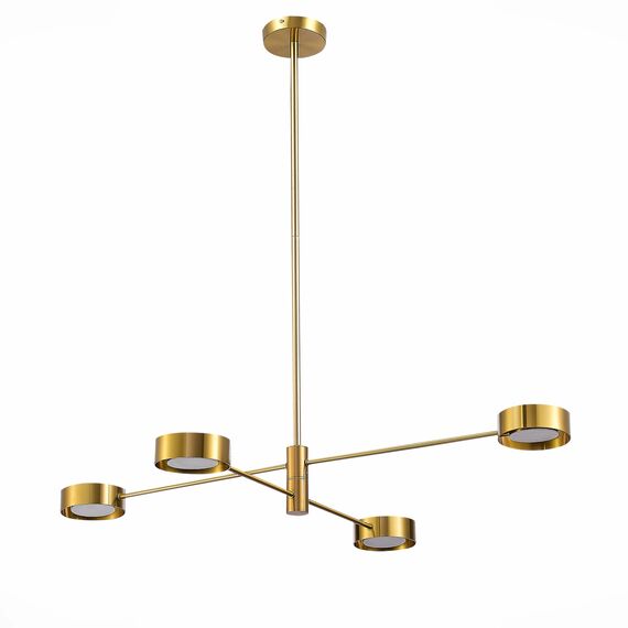 SL6504.302.04 Светильник потолочный ST-Luce Латунь/Латунь LED 4*5W 3000K VICO, изображение 4