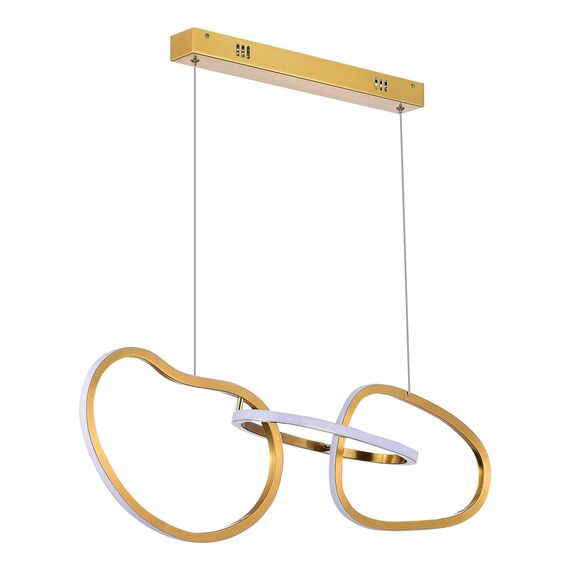 SL6505.203.26 Светильник подвесной ST-Luce Золотистый/Золотистый LED 1*26W 4000K ABRA, изображение 4