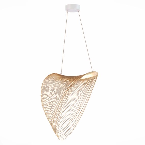 SL6900.503.24 Светильник подвесной ST-Luce Белый/Древесный LED 1*24W 4000K FOSSIL, изображение 3