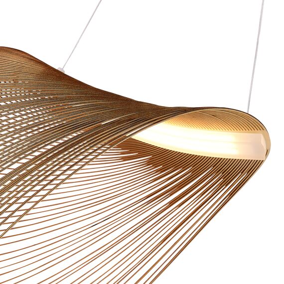 SL6900.503.24 Светильник подвесной ST-Luce Белый/Древесный LED 1*24W 4000K FOSSIL, изображение 5