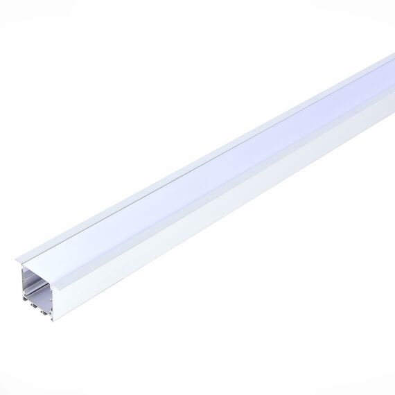 ST017.129.06 Встраиваемый алюминиевый профиль с рассеивателем(к-т: 2 загл.) ST-Luce Алюминий анодиро Светодиодные ленты, изображение 3