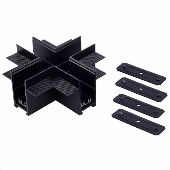 ST021.422.21 X- образный  встраиваемый соединитель Skyline 220 ST-Luce Черный SKYLINE 220, изображение 3