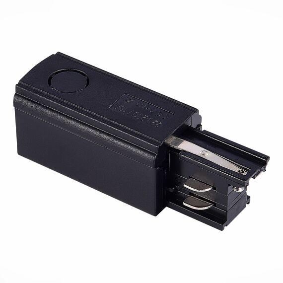 ST030.409.10L Левый Токоподвод для трехфазного шинопровода ST-Luce Черный TRACE, изображение 3