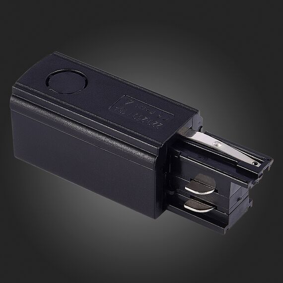 ST030.409.10R Правый Токоподвод для трехфазного шинопровода ST-Luce Черный TRACE, изображение 2