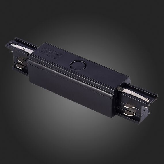 ST030.409.13 Центральный токоподвод для трехфазного шинопровода ST-Luce Черный TRACE, изображение 2