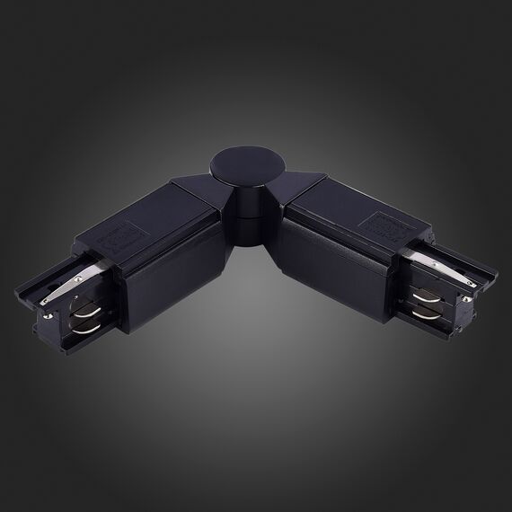 ST030.409.18 Поворотный угол для трехфазного шинопровода ST-Luce Черный TRACE, изображение 2