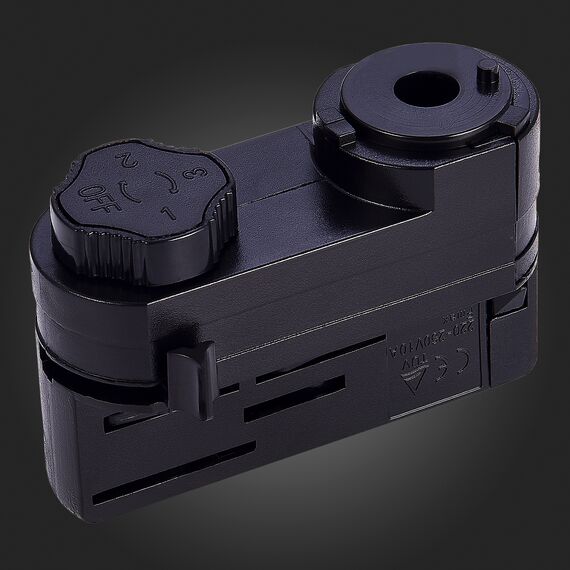 ST030.409.20 Адаптер питания для трехфазного шинопровода ST-Luce Черный TRACE, изображение 2